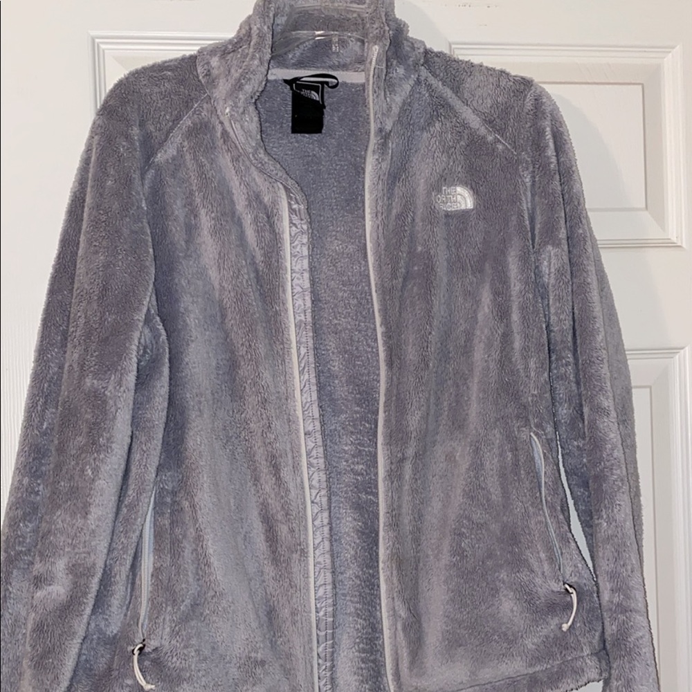 Women’s Grey Northface jacket Size Large